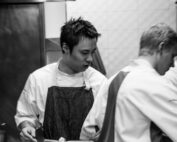 Kitchen with Staff preparing food