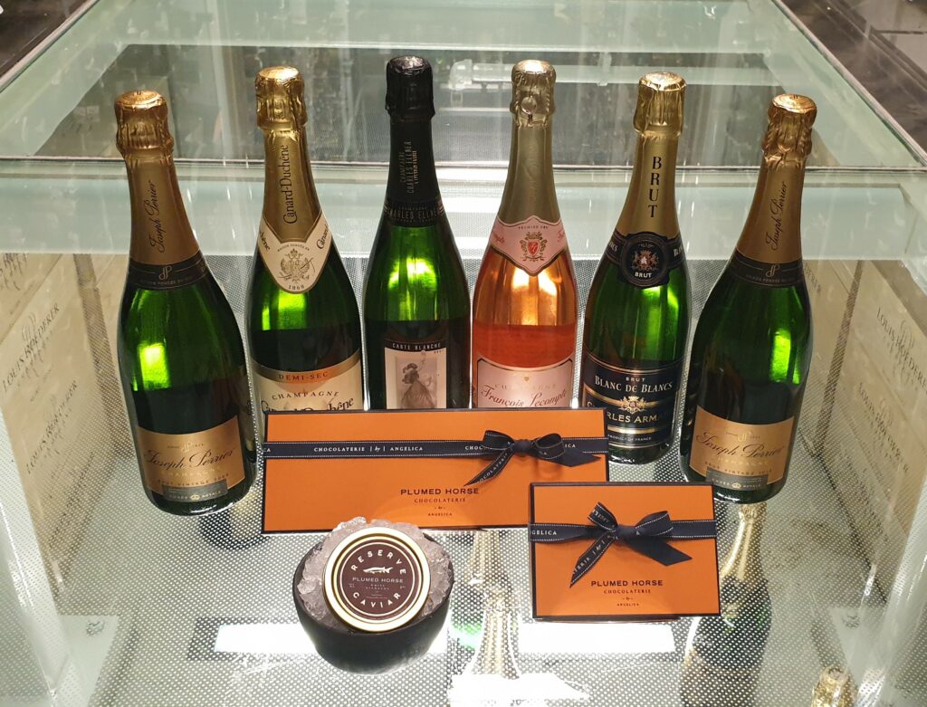 Champagne, Caviar, and Chocolates